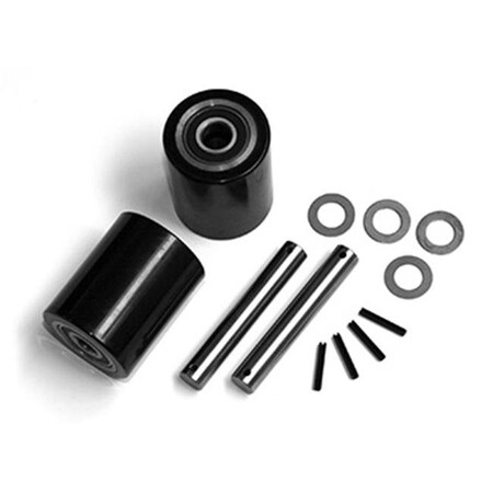 Hyster Hyster GWK-HY55-LW Ultra-Poly 70D Load Assemblies with Bearings; Axles & Fasteners Load Wheel Kit GWK-HY55-LW